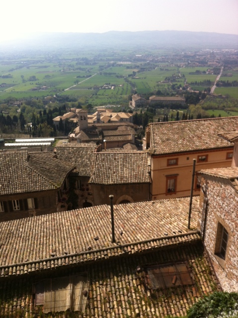 The view from Assisi